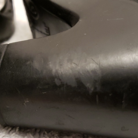 Fioni black thin ankle strap sandals, 5 - Picture 8 of 15